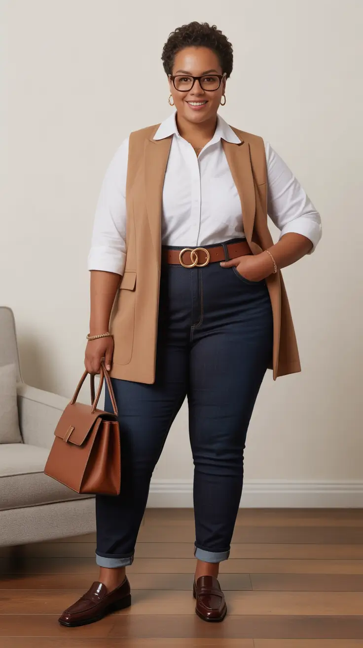 cute plus size spring outfits for women 2026 Polished Classics With a Modern Twist