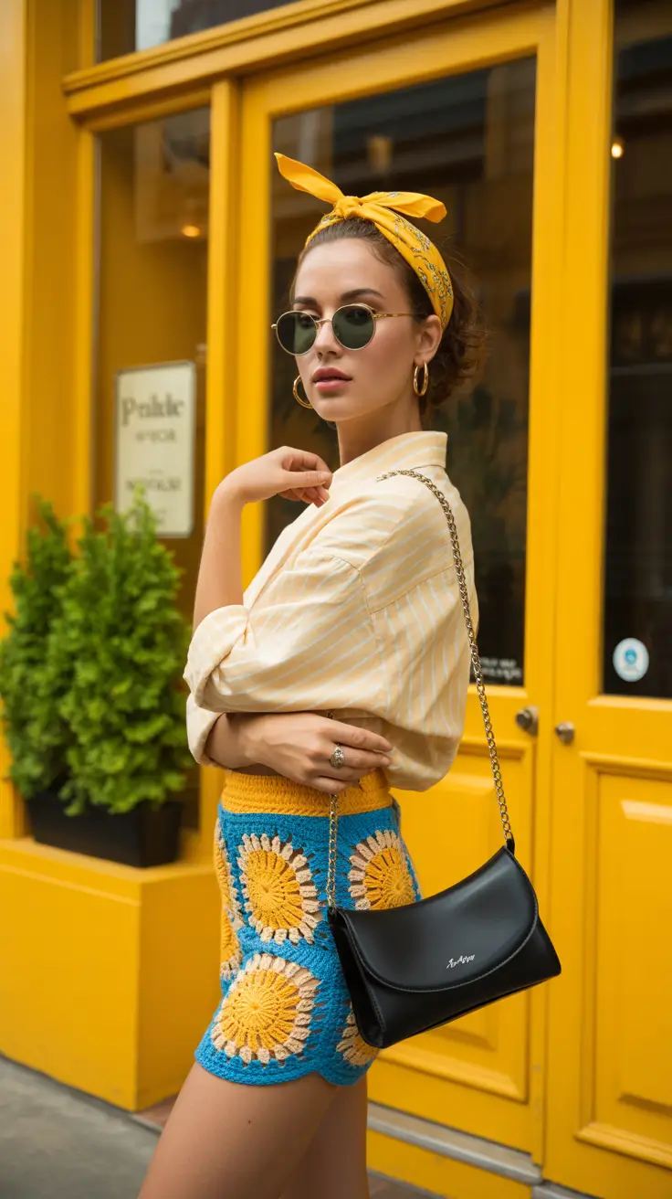 cute spring beach outfits for 2026 Playful Texture and Color Confidence