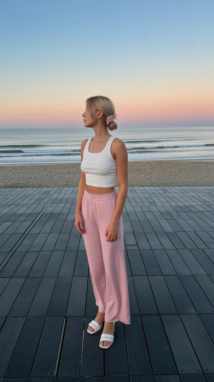 cute spring beach outfits for 2026 Soft Pastels for Quiet Spring Mornings
