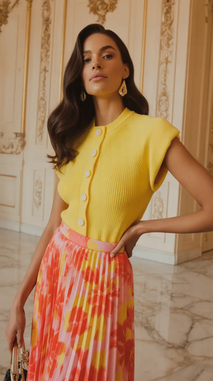 cute spring boho outfits 2026 Bright Color with a Boho Sensibility