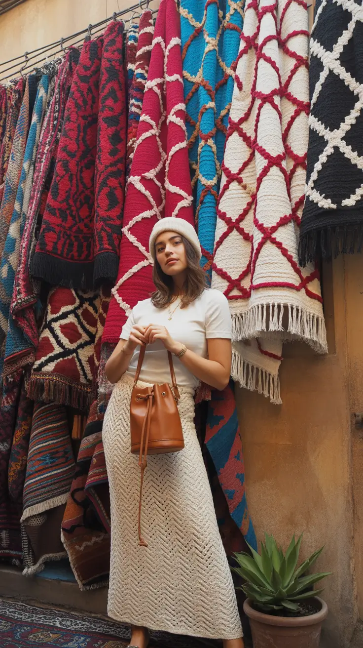 cute spring boho outfits 2026 Texture Play and Handcrafted Ease