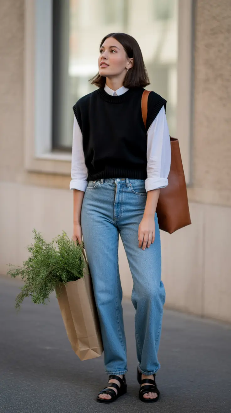 cute spring fashion outfits for 2026 Layered Classics with a Quiet Parisian Mood