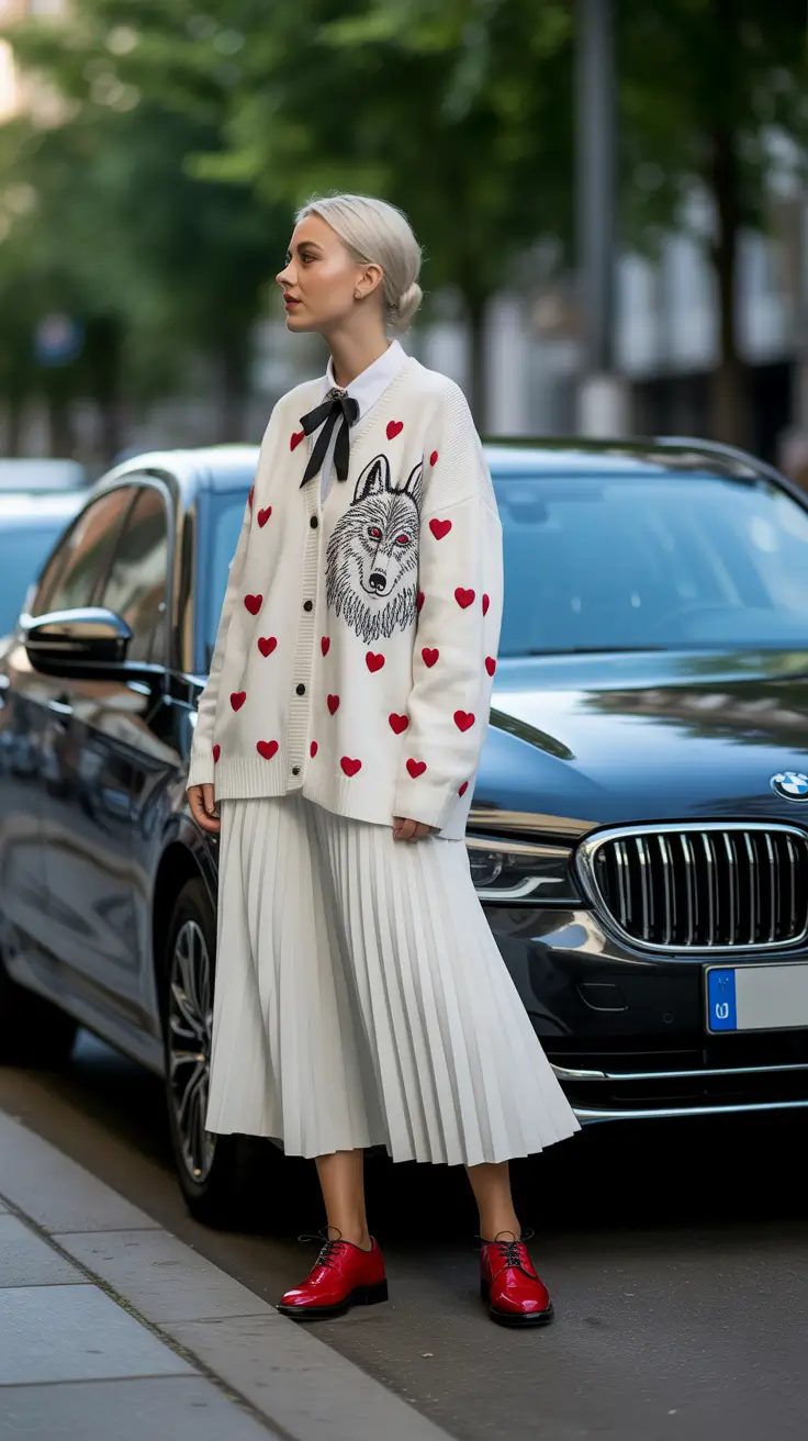 cute spring fashion outfits for 2026 Statement Cardigans with a Whimsical Twist