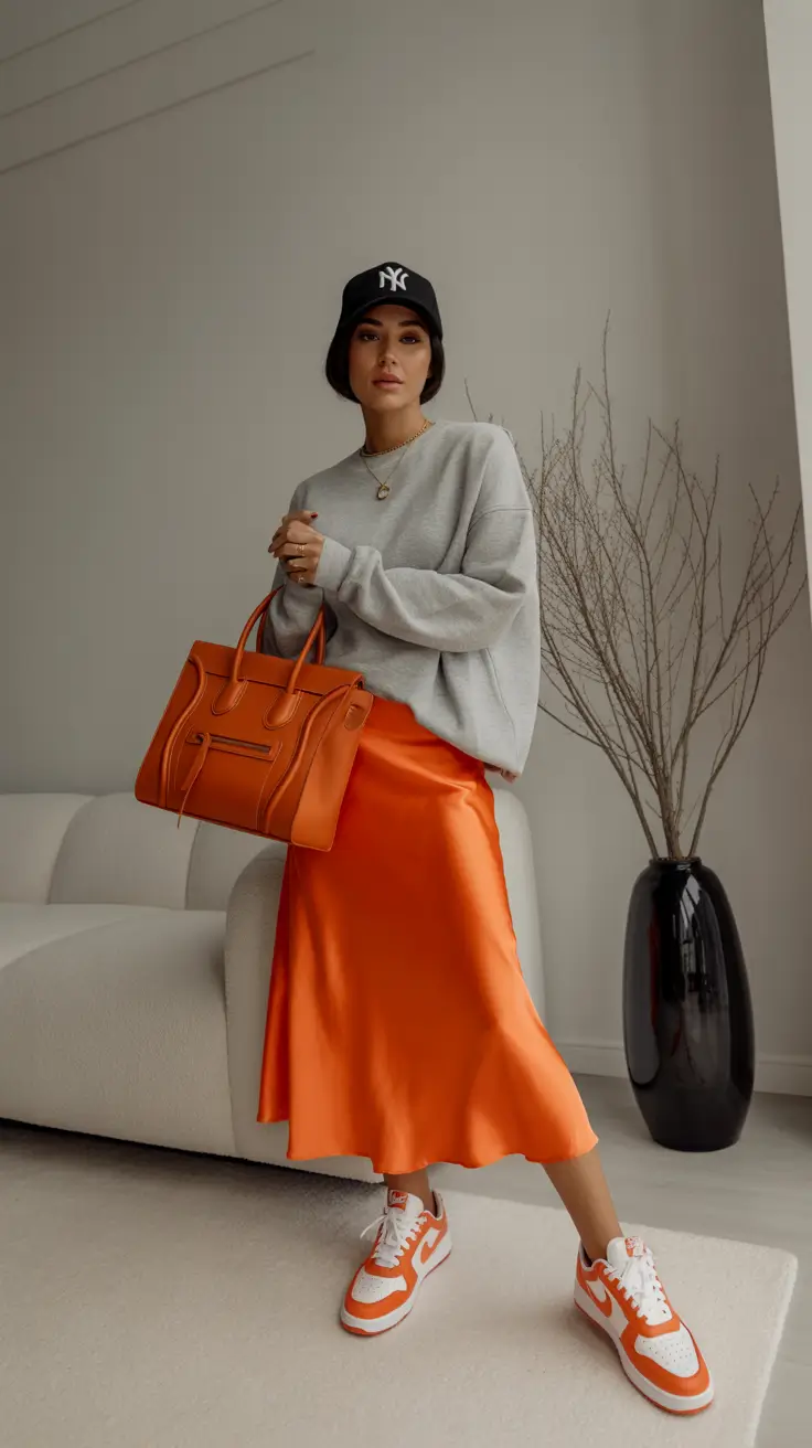 cute spring fashion outfits for 2026 Sporty Comfort with a Luxe Finish