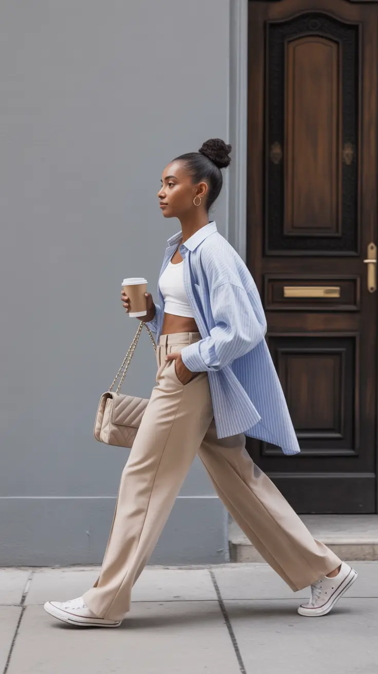 cute spring fashion outfits for 2026 Relaxed Neutrals with a Fresh Twist