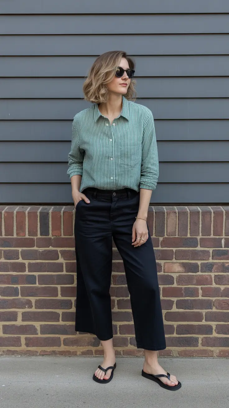 daytime spring outfits for women over 30 2026 Clean Lines for Calm Spring Days