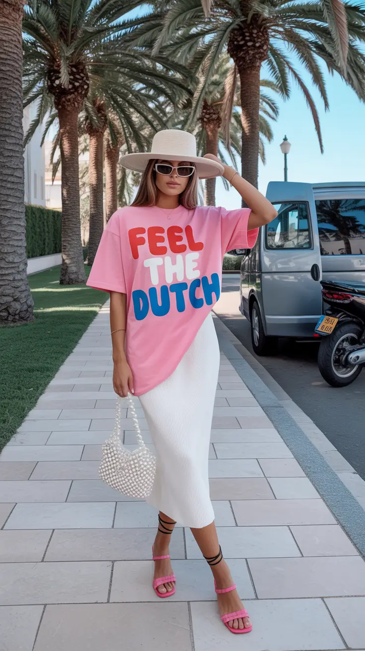 daytime spring outfits for women over 30 2026 Playful Statements Balanced With Clean Lines