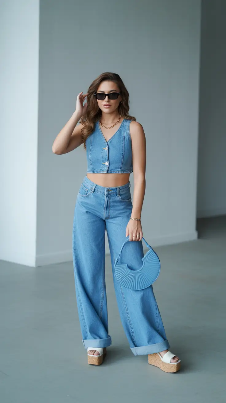 effortless denim spring outfits 2026 Denim Co Ord Confidence With a Modern Edge