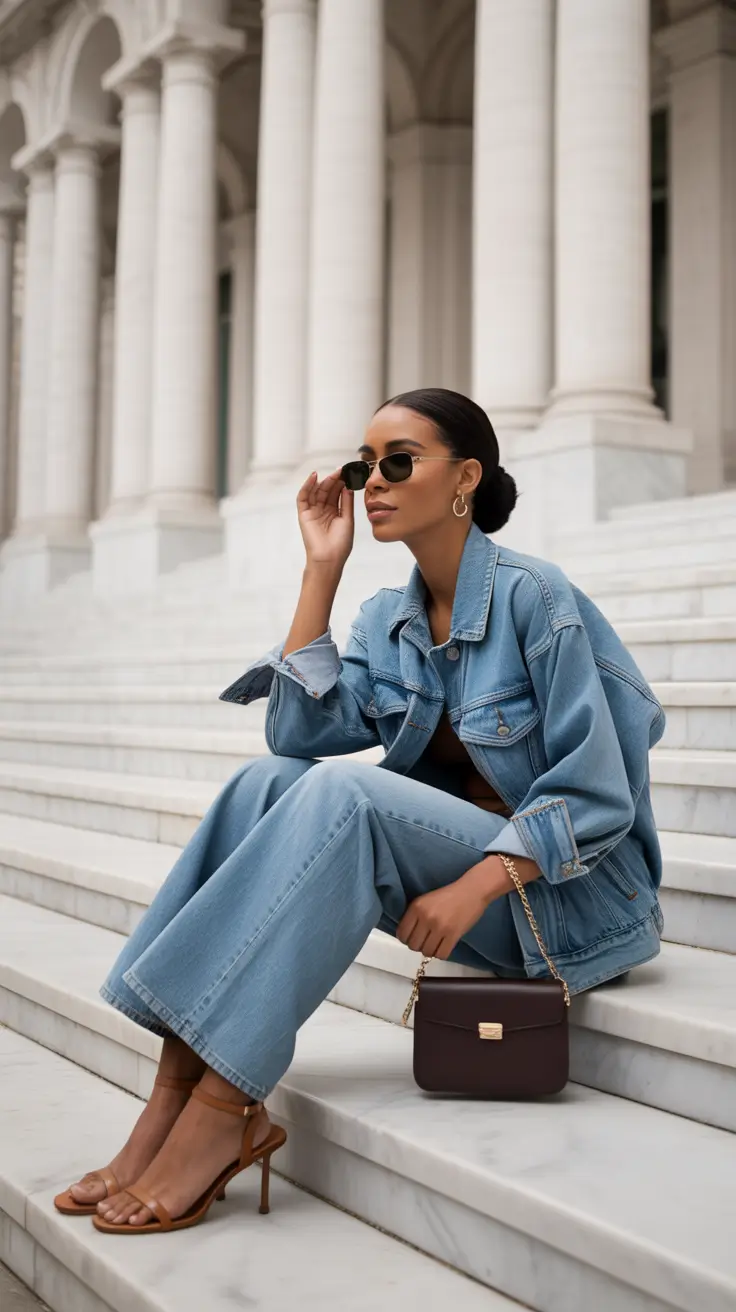 effortless denim spring outfits 2026 Classic Denim Reimagined for Timeless Spring Style