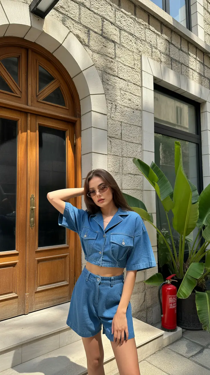 effortless denim spring outfits 2026 Casual Denim Sets With a Sun Soaked Attitude