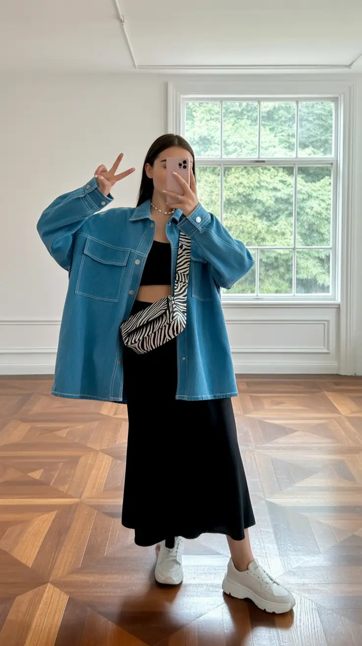 effortless denim spring outfits 2026 Relaxed Denim Layers for Real Life Days