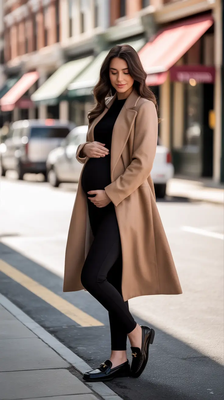 essential spring outfit for pregnant women 2026 - City Neutrals for Everyday Movement