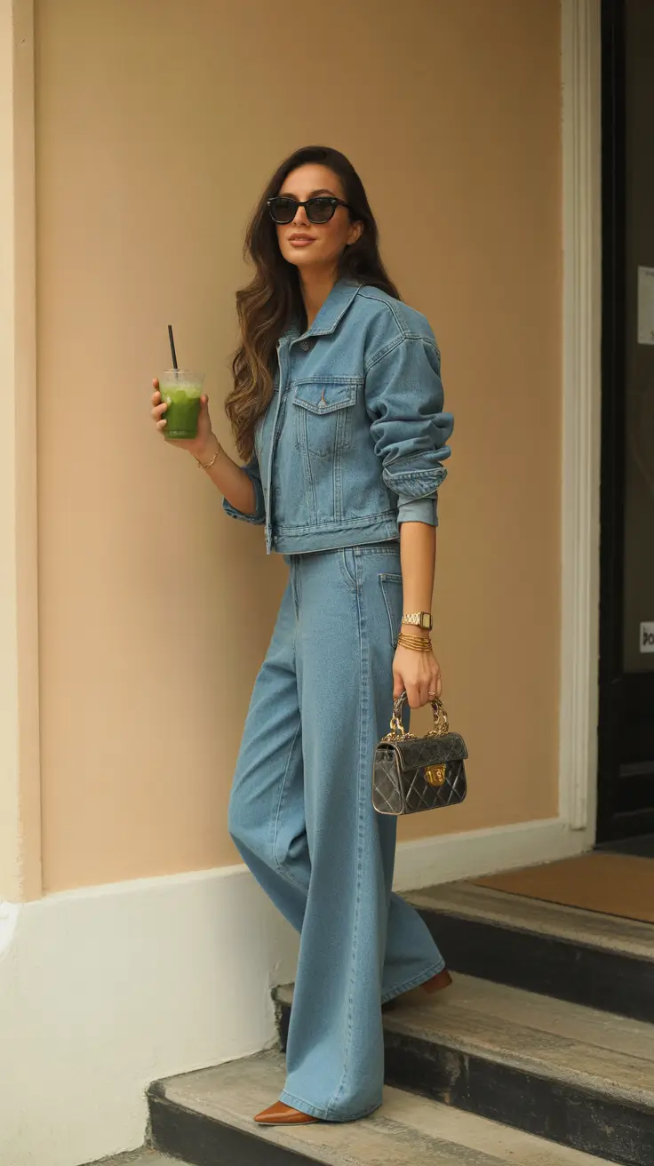 evening spring fashion outfits 2026 Polished Denim for Effortless Evening Transitions