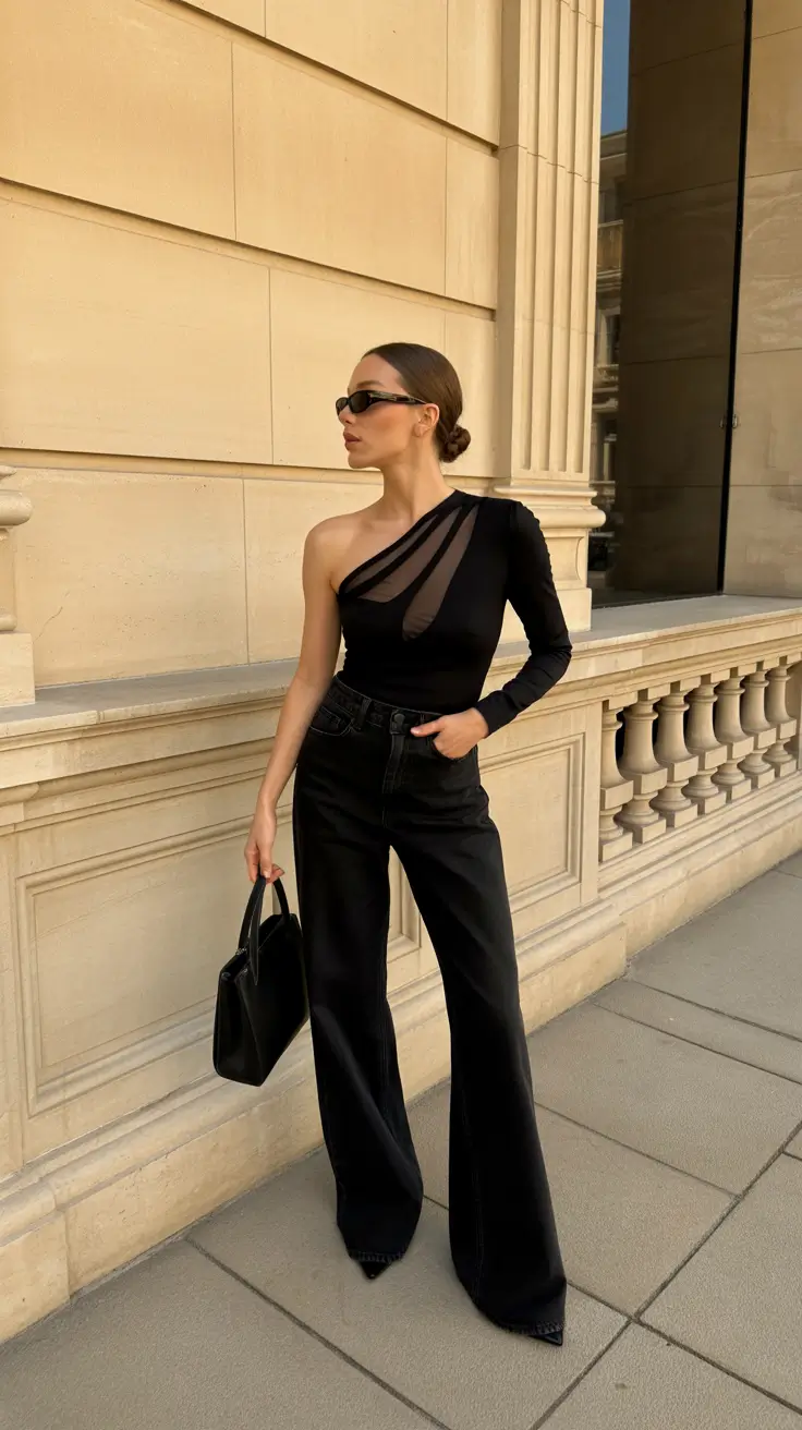 evening spring fashion outfits 2026 Modern Black for Quiet Statement Evenings