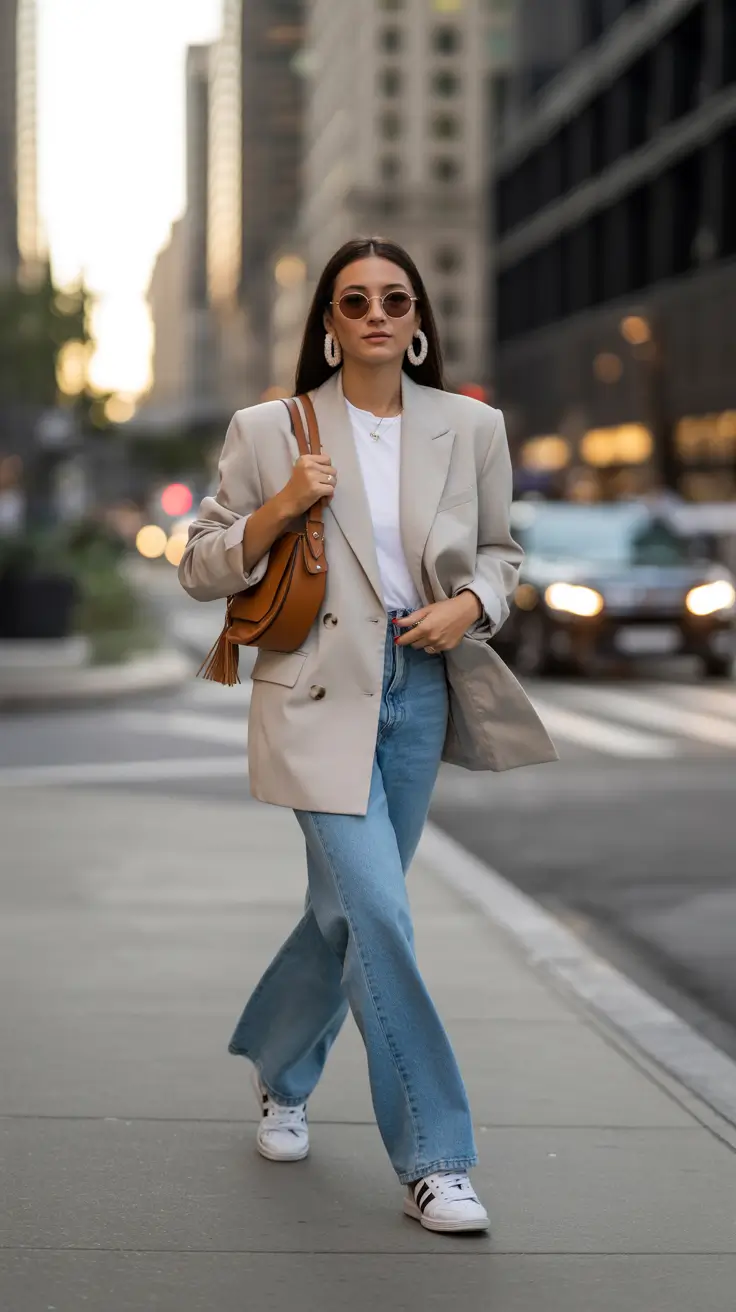 evening spring fashion outfits 2026 City Evenings in Tailored Ease