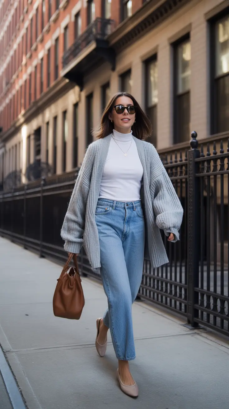 evening spring fashion outfits 2026 Soft Knit Layers for Long Spring Walks After Dark