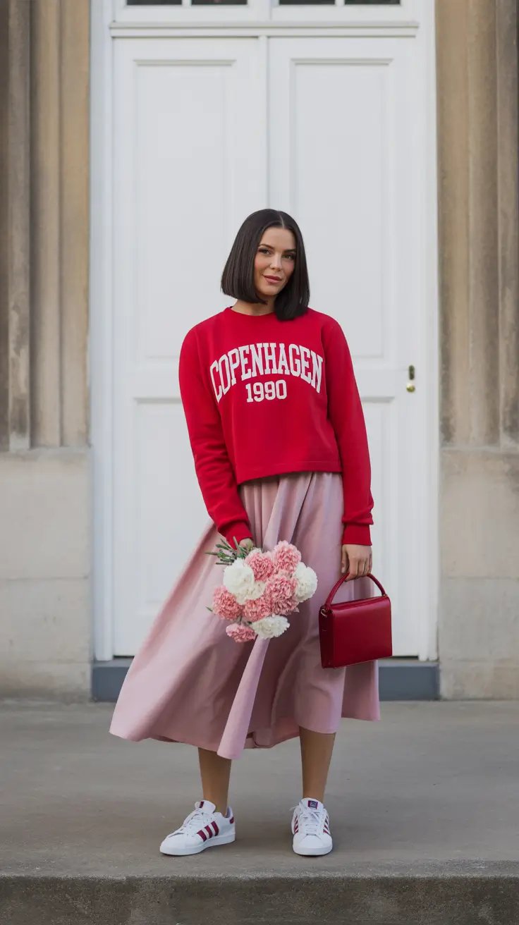 evening spring fashion outfits 2026 Casual Romance with a Streetwise Edge