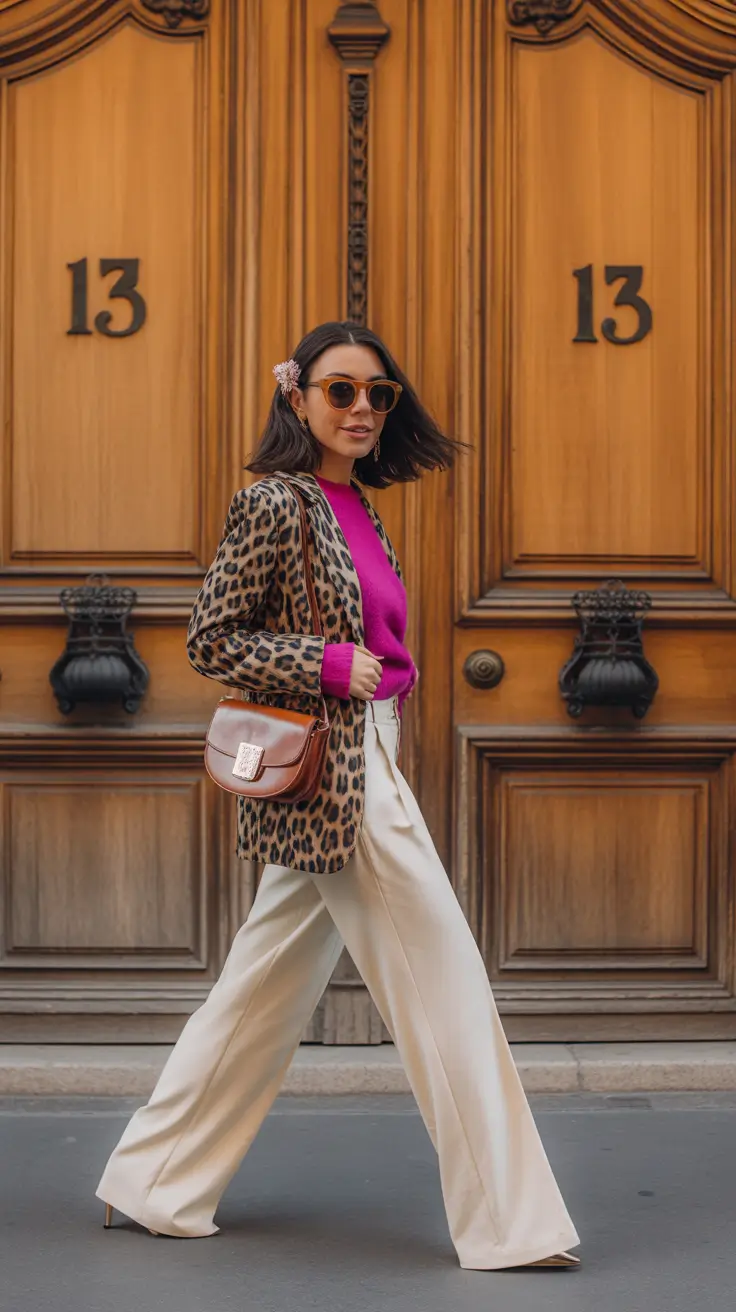 fashionable casual spring outfits 2026 Playful Layers With a Parisian Spirit