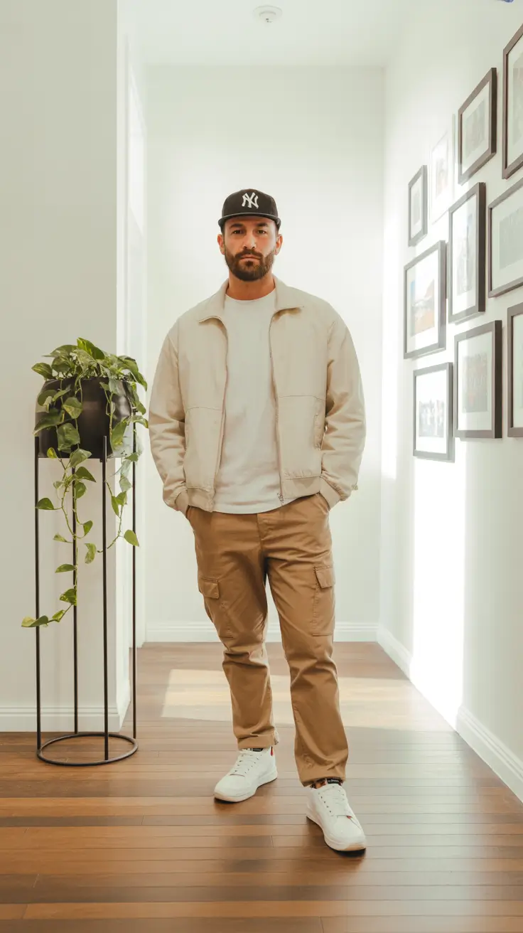 fashionable spring outfits for men 2026 Modern Utility With a Clean Spring Finish