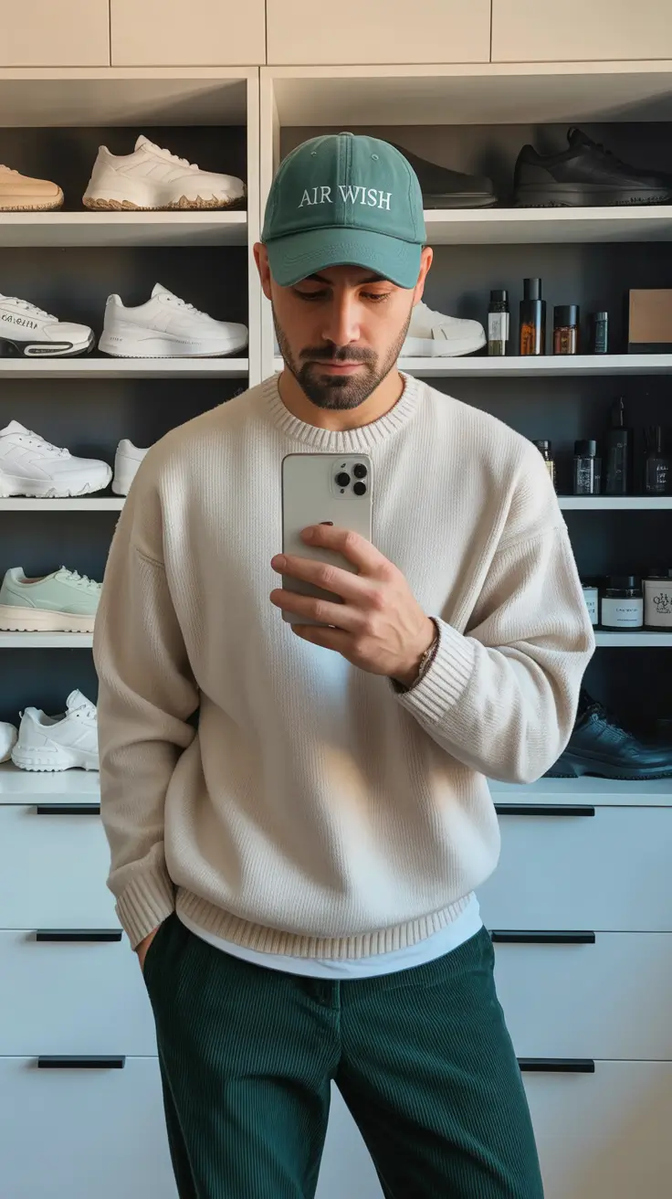 fashionable spring outfits for men 2026 Minimalist Layers With Personal Character