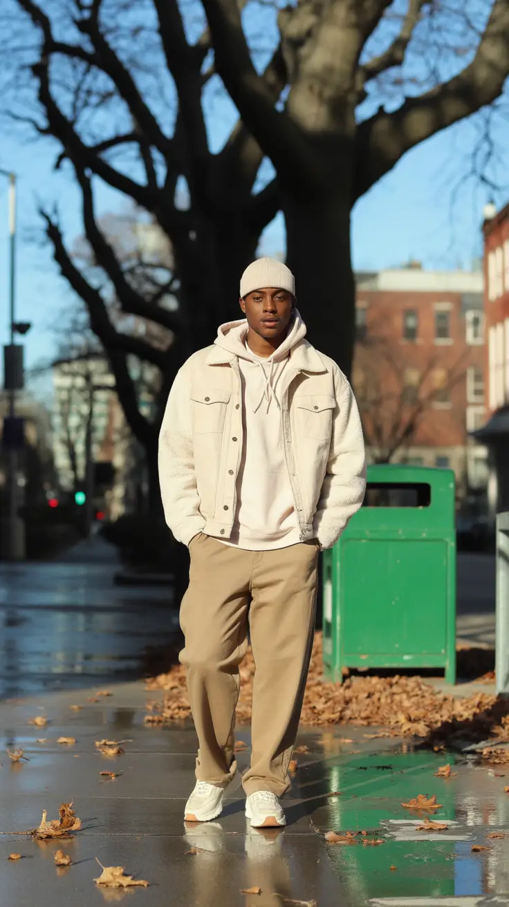 fashionable spring outfits for men 2026 Soft Streetwear With a Polished Edge