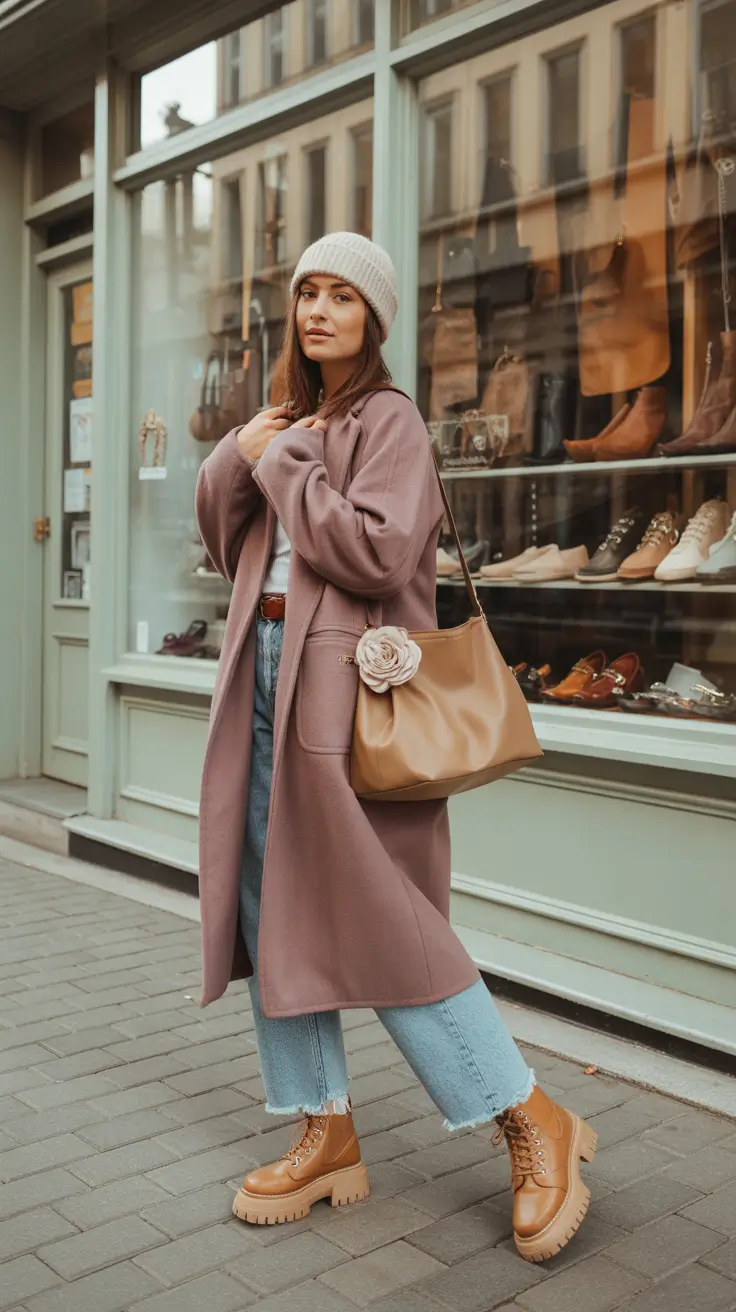 February outfits ideas 2026 Soft Neutrals for Everyday February Walks