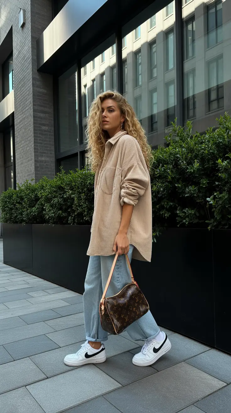luxe spring wardrobe pieces 2026 relaxed neutral spring outfit