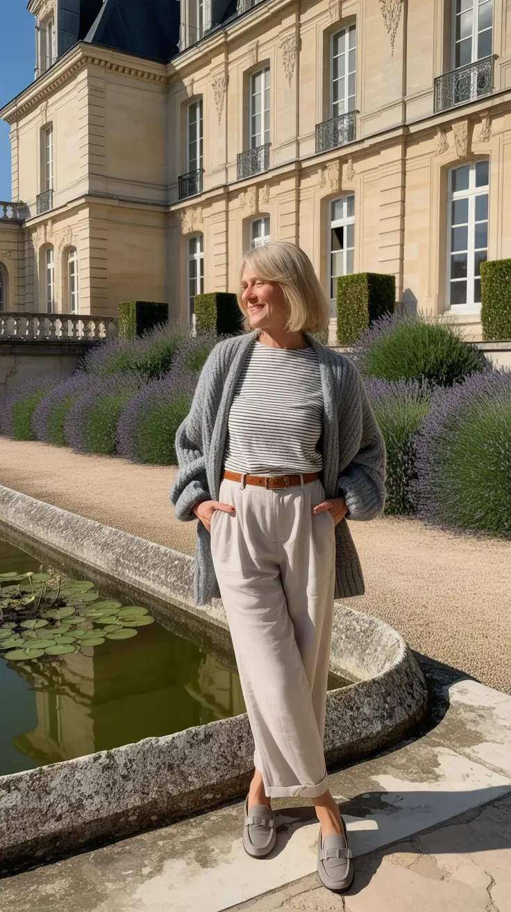 Minimalist Spring Outfits for Women Over 60 2026 Soft Power Casual Chic