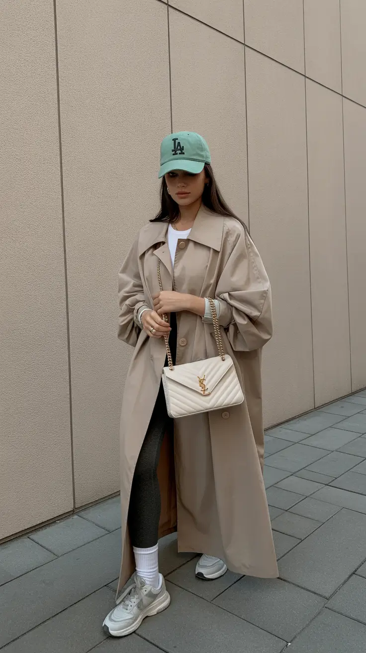 minimalist winter to spring outfits 2026 Soft Structure and Sporty Calm