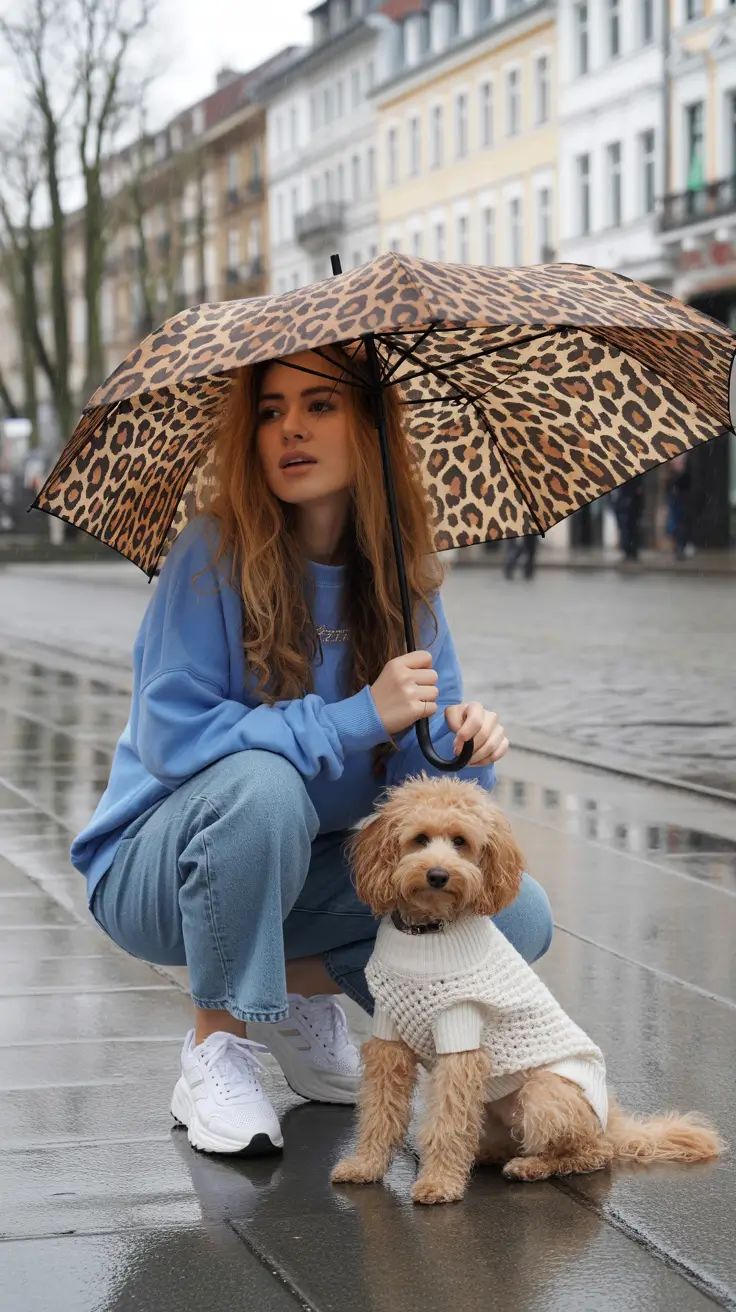 minimalist winter to spring outfits 2026 Rainy-Day Minimalism with Personality