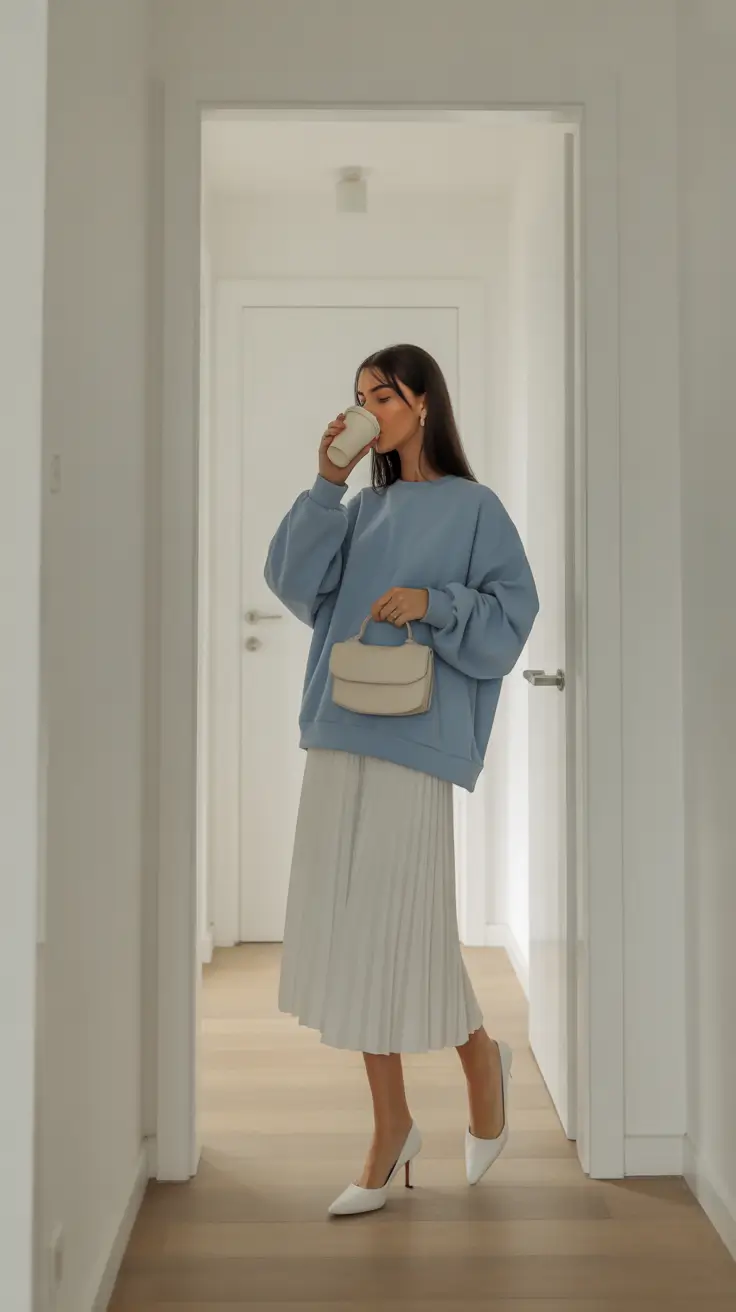 modern spring birthday outfit 2026 Soft pastel comfort that still feels celebratory