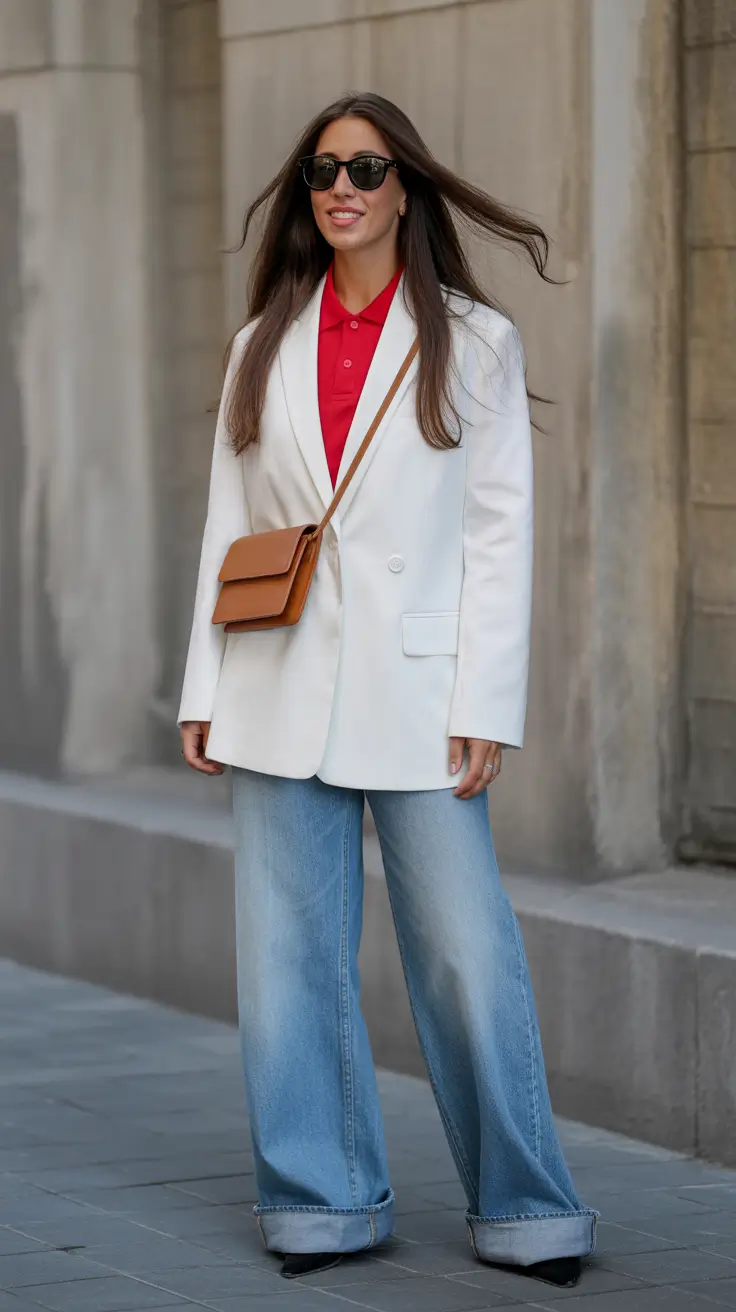 office spring workwear 2026 bright accents classic structure