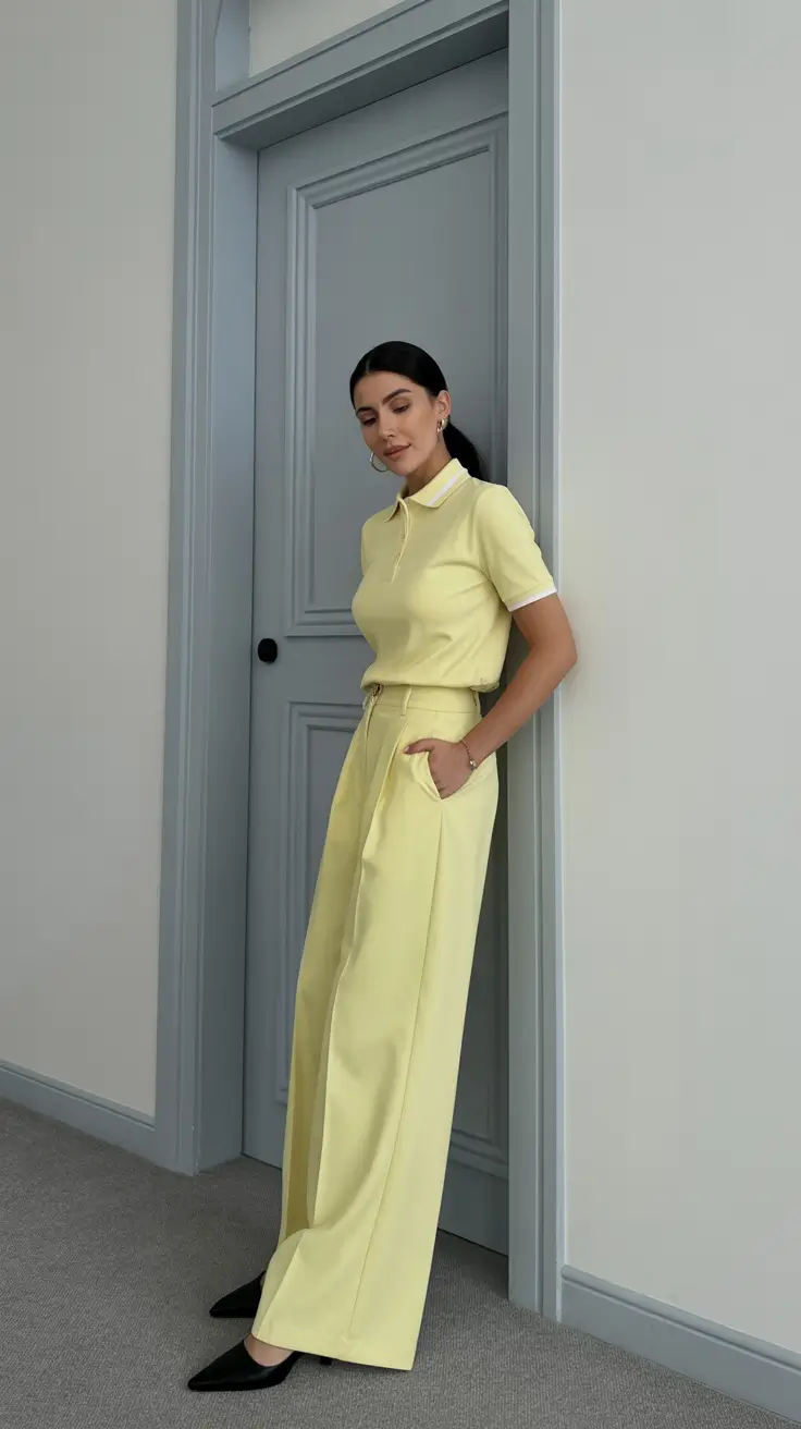 office spring workwear 2026 soft color tailoring