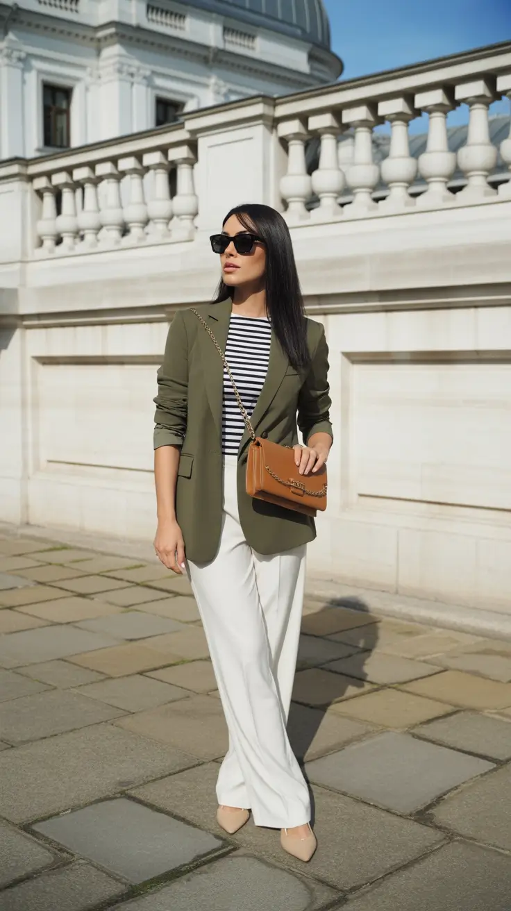 office spring workwear 2026 classic stripes modern tailoring