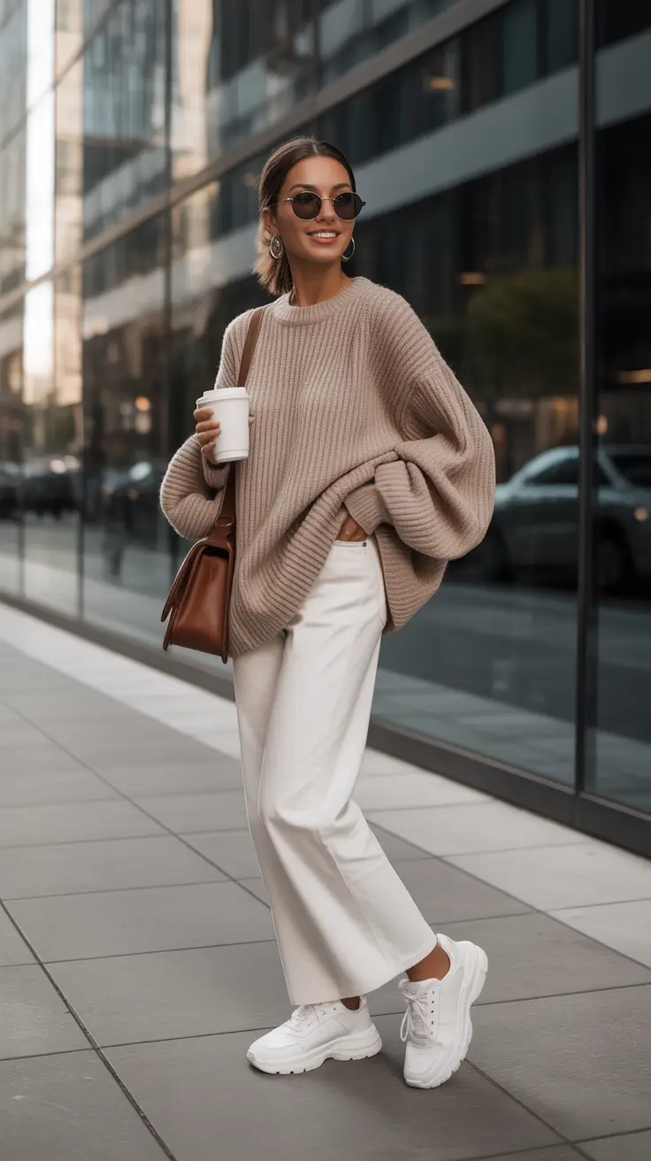 Popular Every Day Spring Outfits 2026 Cozy Neutrals for City Spring Days