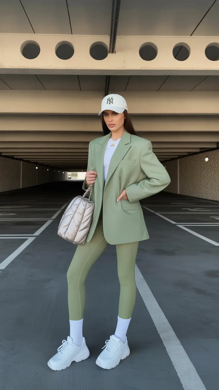 preppy old money spring outfits 2026 Soft Tailoring Meets Modern Ease