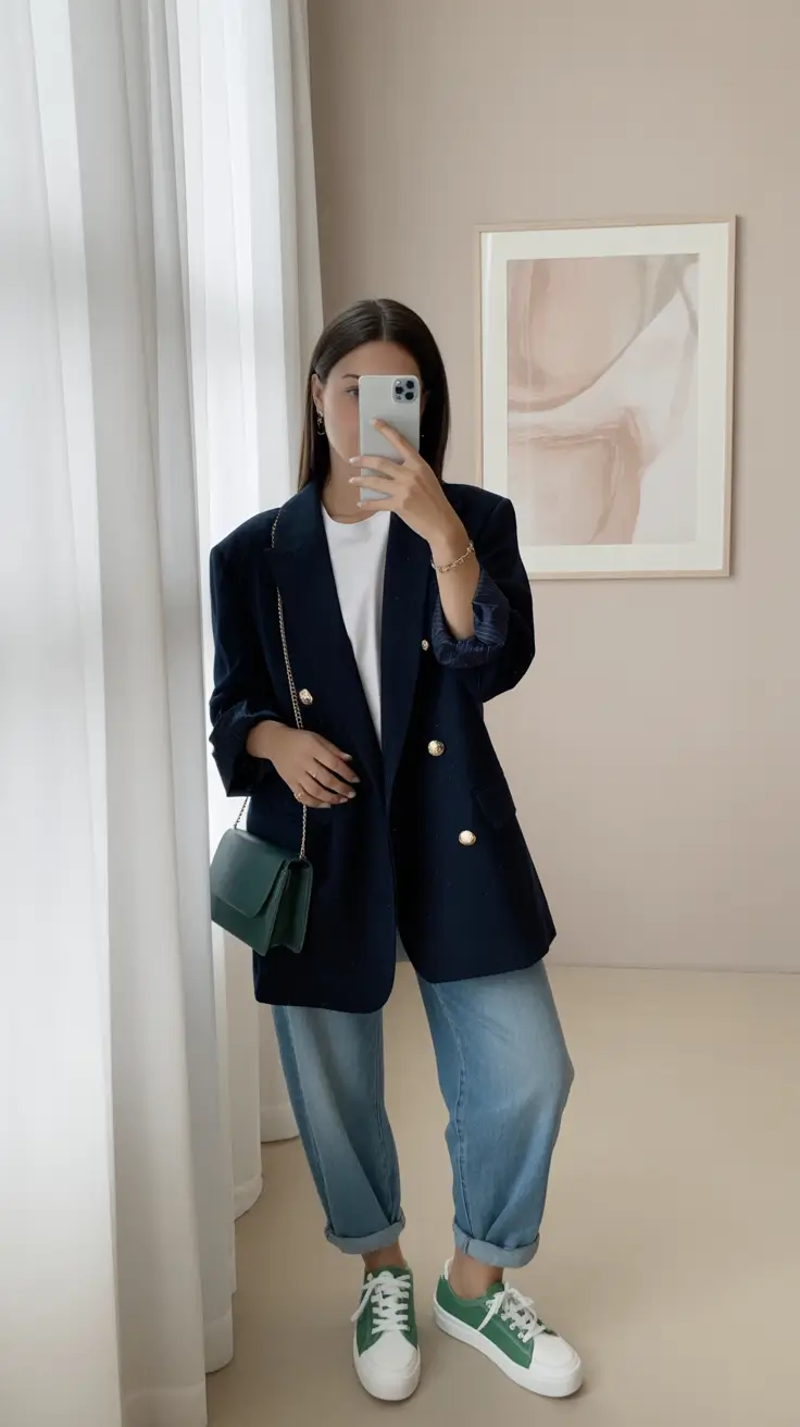 spring blazer outfits for work 2026 Dark Blazers Lightened Up for Spring