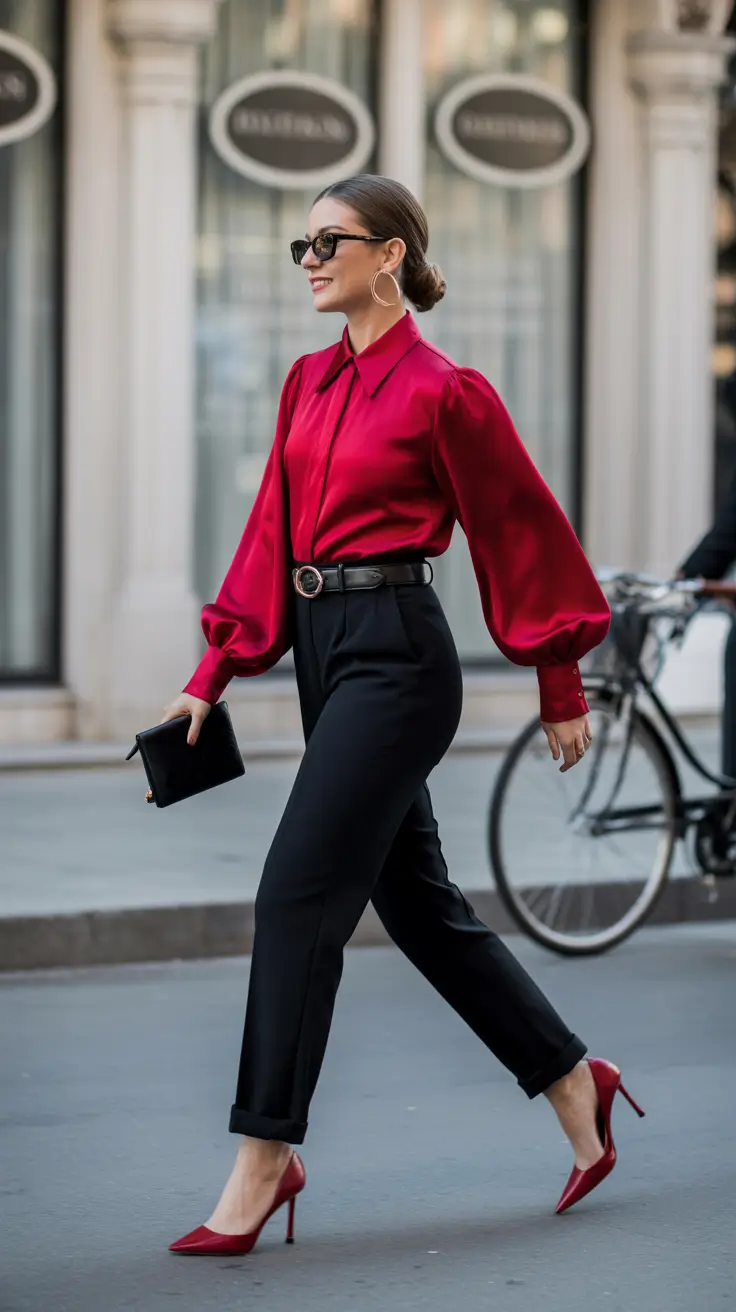 spring formal outfits ideas 2026 Bold Color Statements With Classic Structure