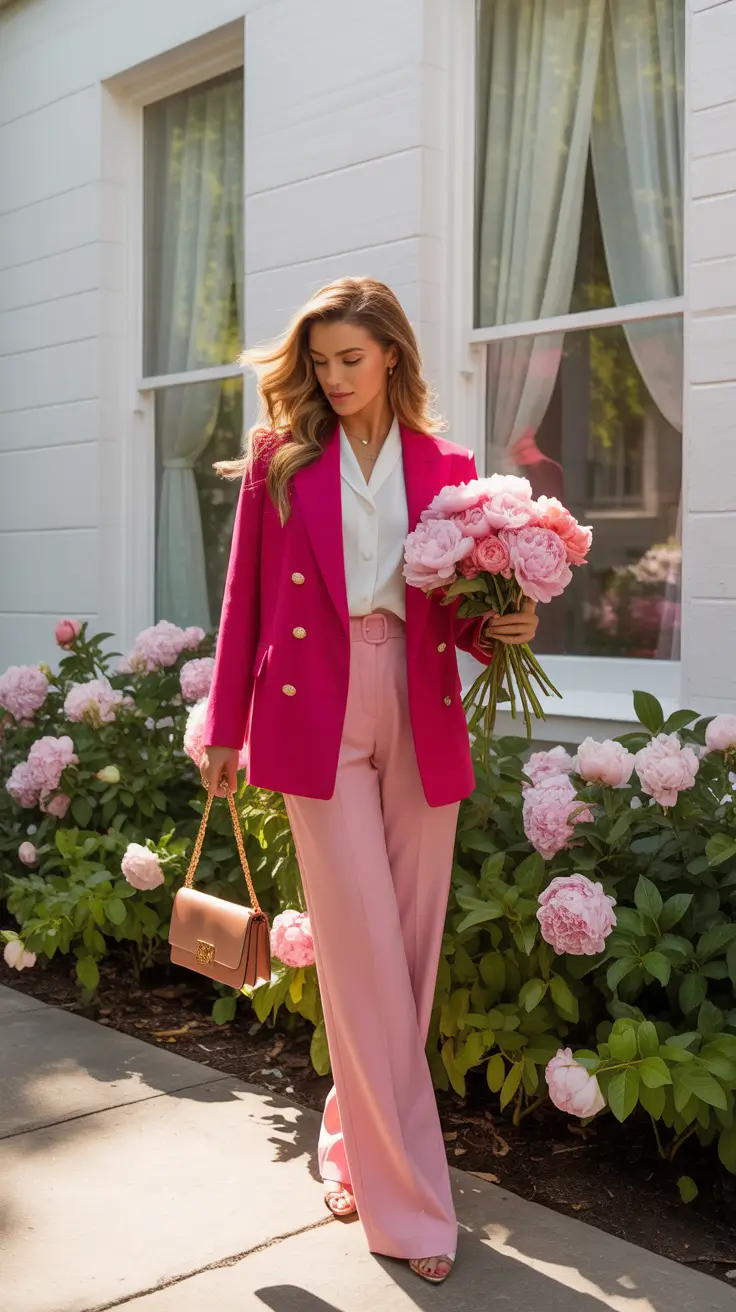 spring formal outfits ideas 2026 Bright Tailoring That Feels Confident and Alive