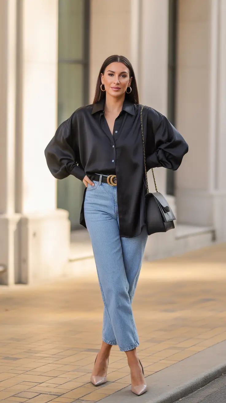 spring formal outfits ideas 2026 Relaxed Formal With a Downtown Edge