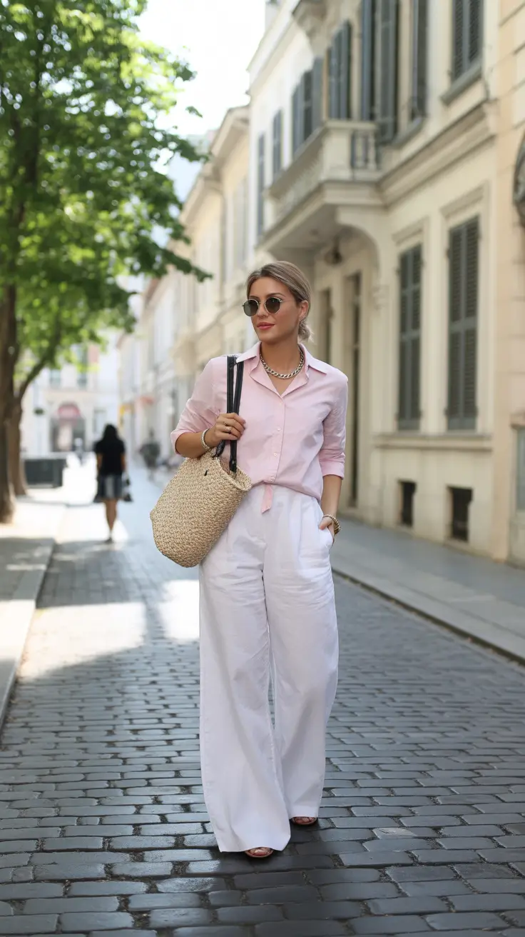 summer-ready spring break outfit 2026 Soft Pastels with City Calm