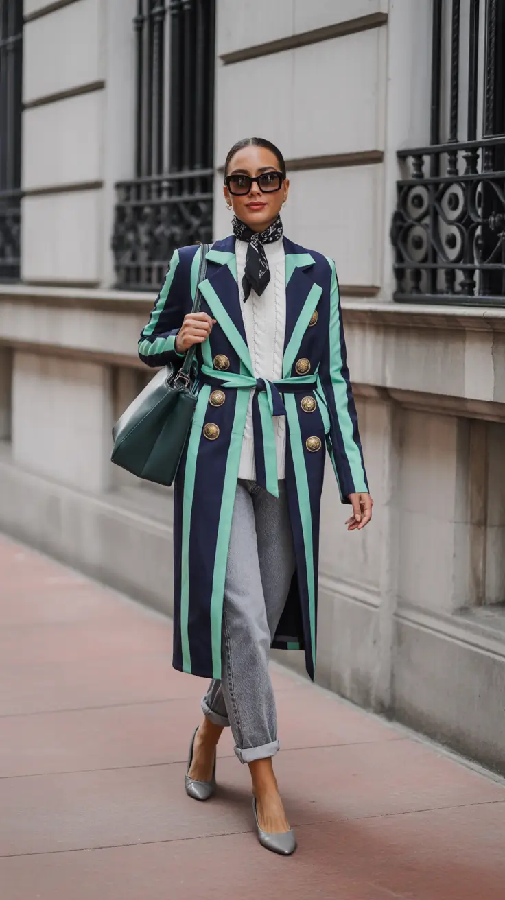 trending cold spring outfit 2026 Structured Coats for Polished Spring Days