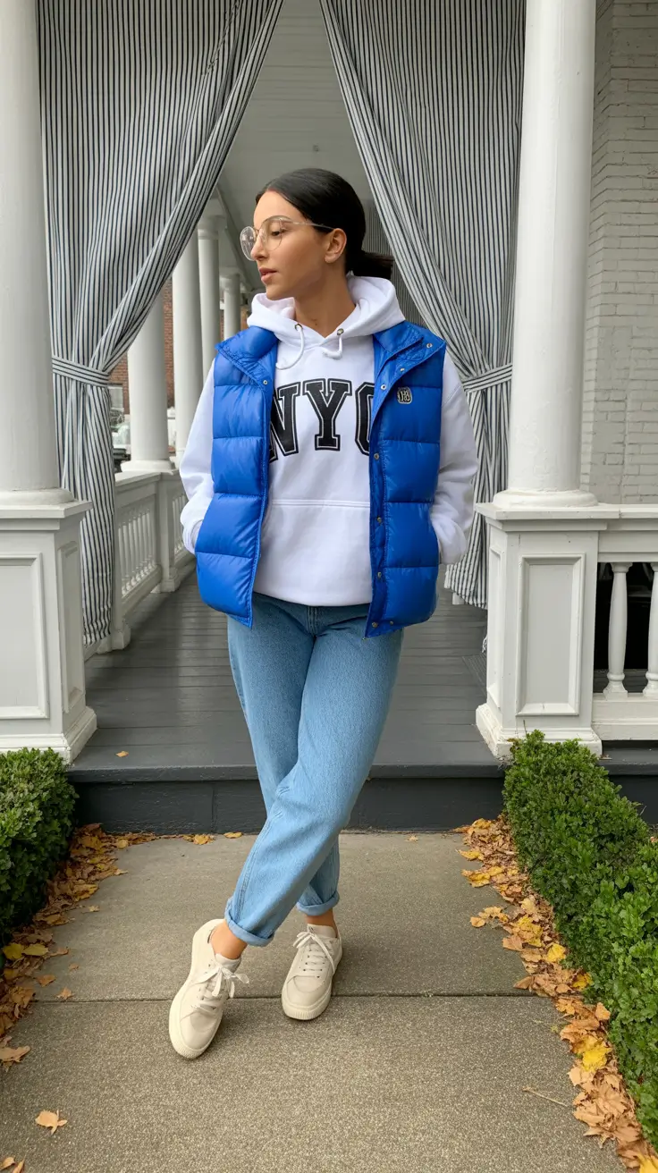 trending cold spring outfit 2026 Sporty Layers With Everyday Ease