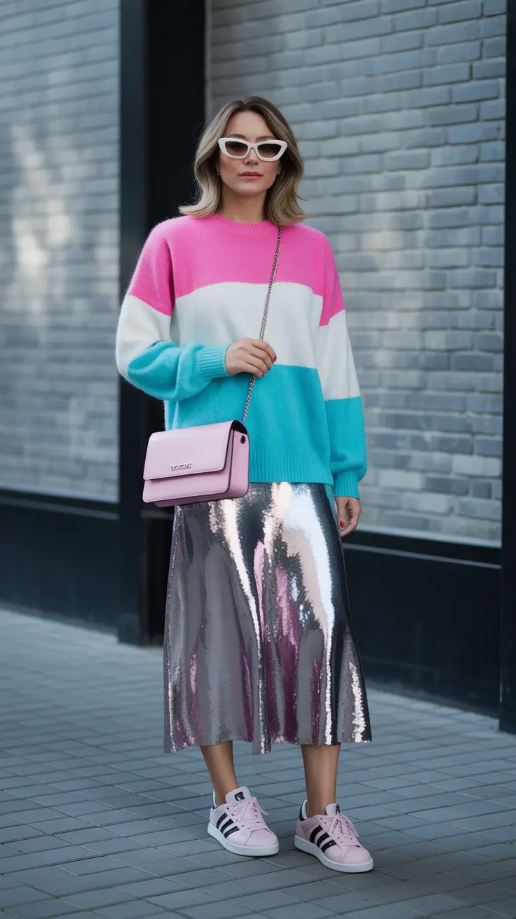 trending spring outfits 2026 trends Playful Color Blocking With Confidence