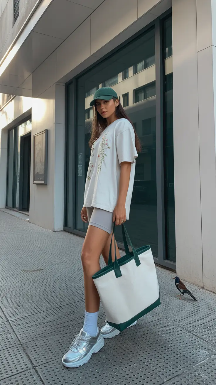 vibrant spring sport outfits for women 2026 Sport Shorts With Feminine Utility Details