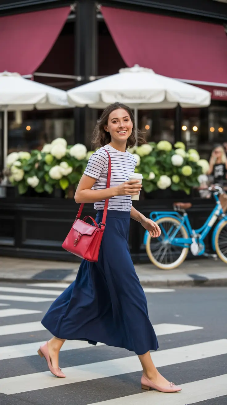 your spring capsule wardrobe 2026 Playful Basics With Movement