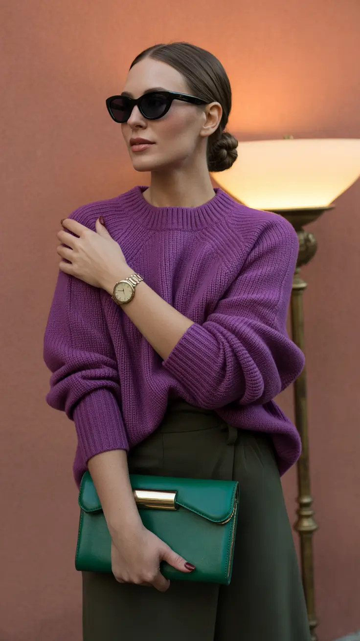 your spring capsule wardrobe 2026 Statement Knitwear That Carries the Look