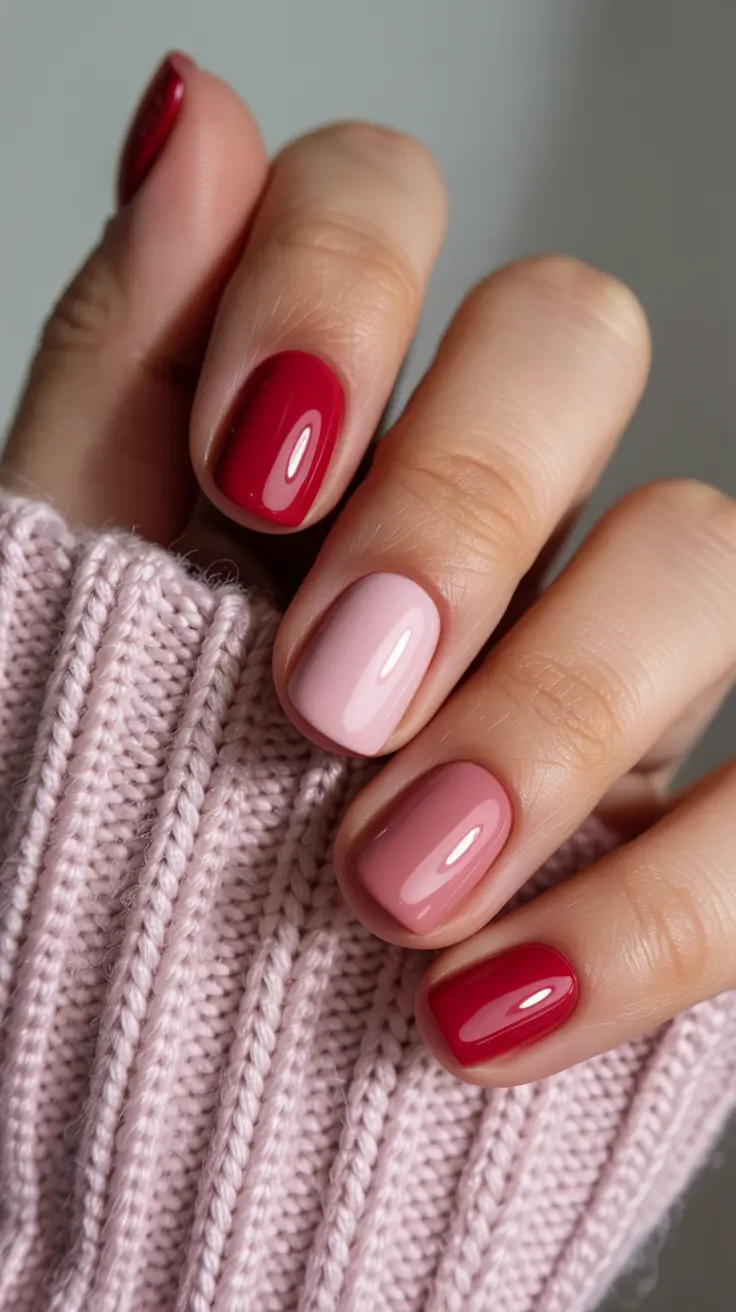 cute spring nail inspo 2026 Mixed Berry Gloss Palette for Playful Spring Color Story