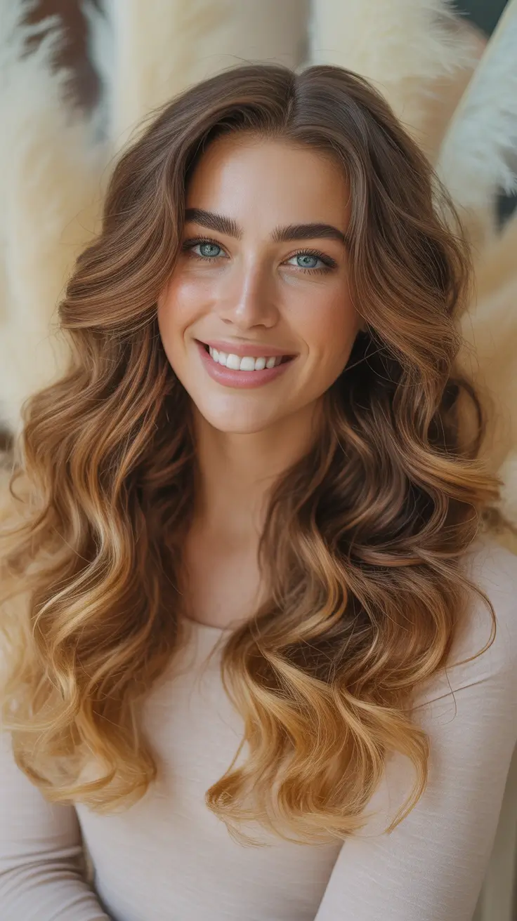 easy spring hair color ideas 2026 to look younger Honey Brown Lengths With Sunlit Ends