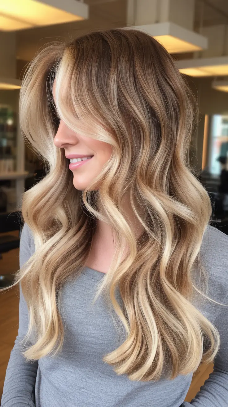 elegant spring blonde hair color designs 2026 Sunlit Vanilla Blonde With Airy Volume